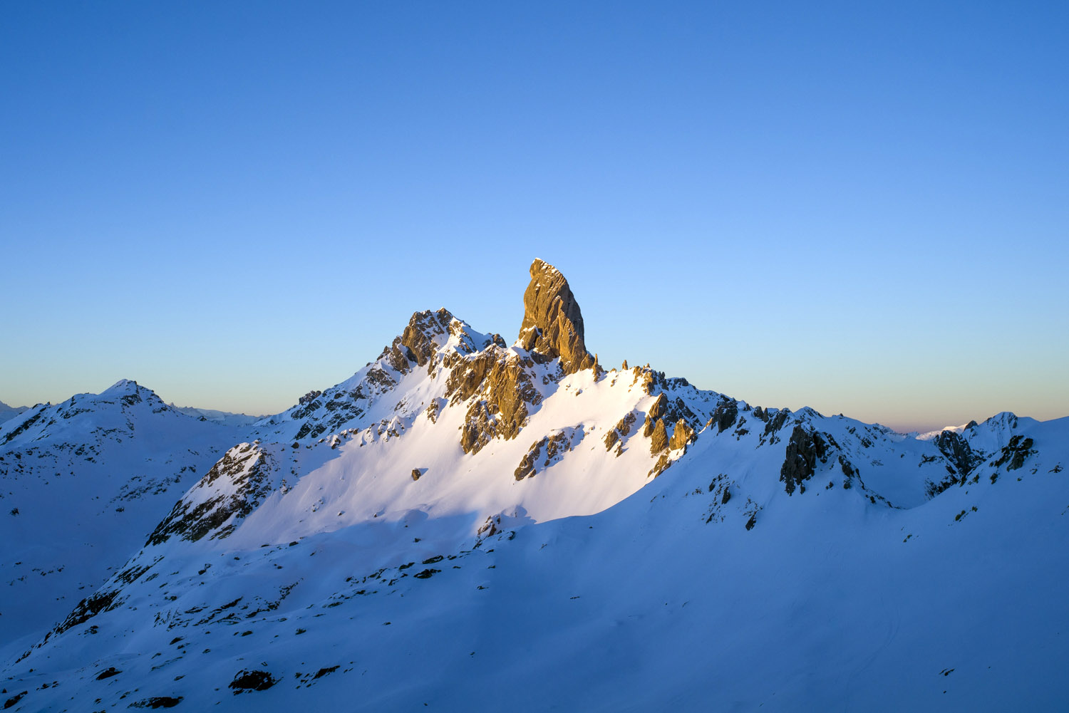 refuge de presset en ski de randonnée